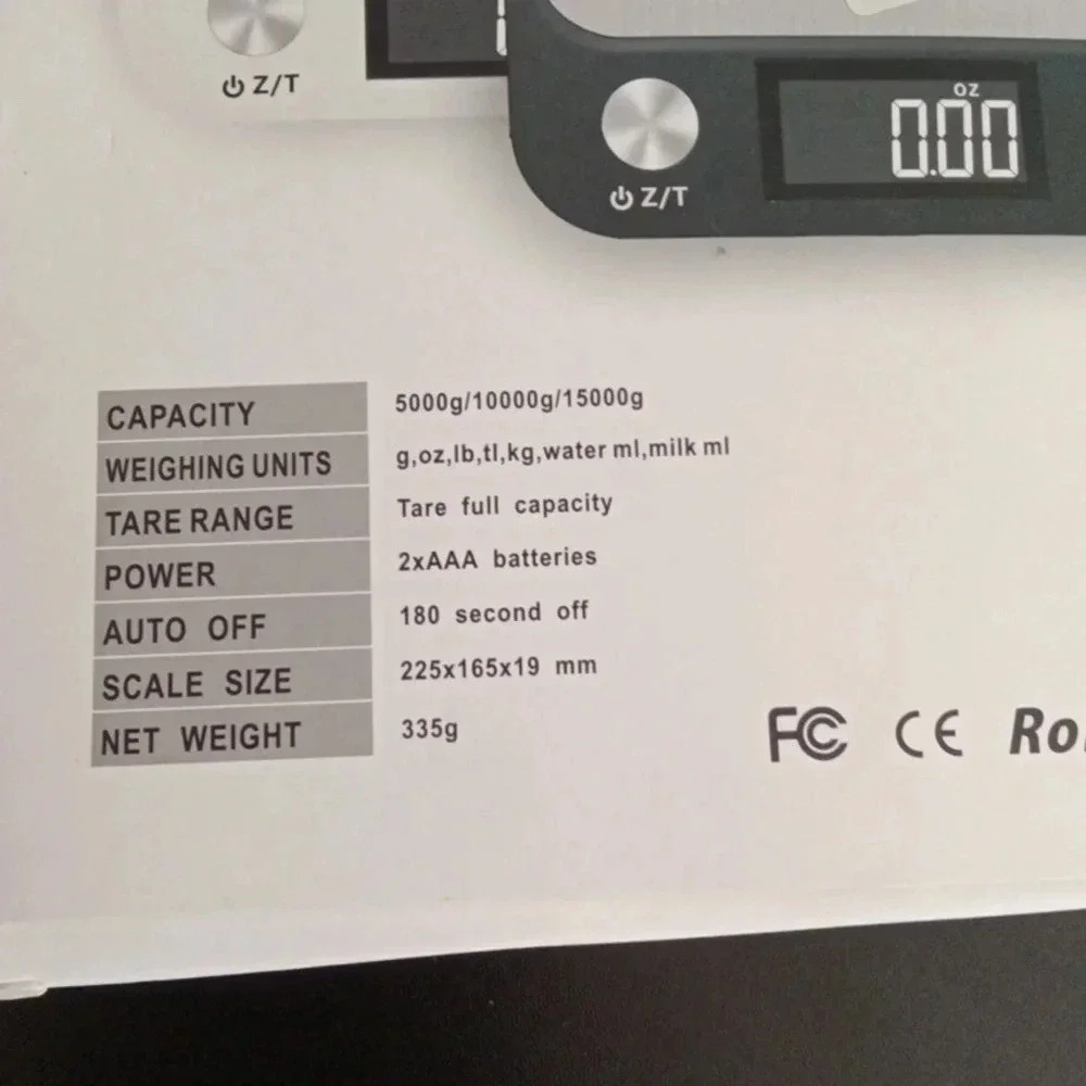 CX series kitchen electronic scale batteries not included new - Picture 4 of 5
